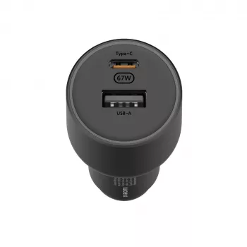 Xiaomi 43907 mobiilseadme laadija universaalne must sigaretisüütaja auto