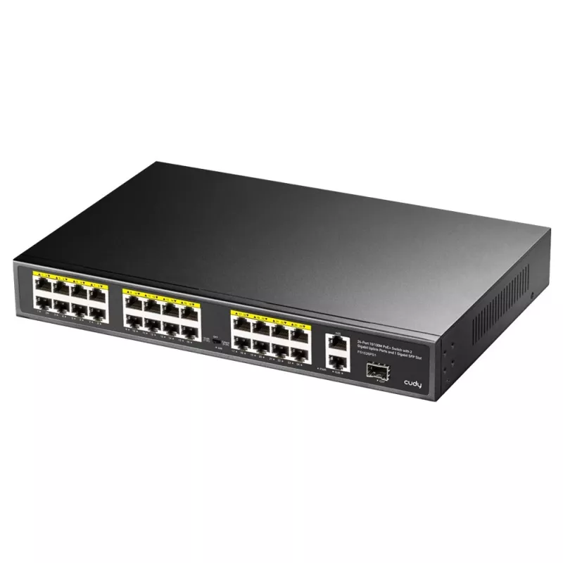Haldamata kommutaator Cudy FS1026PS1 24 pordiga Gigabit Ethernet PoE