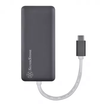 SilverStone SST-EP14C - USB 3.1 Type-C Gen1 HDMI-ga, 3x USB 3.1 Gen 1 Type-A, 1x USB 3.1 Gen 1 Type-C (PD 2.0 laadimine) (SST-EP14C)