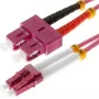 Fiiberoptiline kaabel Helos 2m OM4 LC/SC