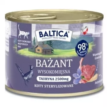 BALTICA regional flavours Faasan - märg kassitoit - 185g
