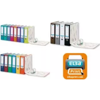 Elba Rado Top - A4 - kinnitusaas - paber - plastik - türkiis - 8 cm - 290 mm (100025943)
