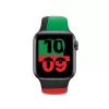Band Apple 40mm Must Unity Sport Band M/L Must Roheline Punane
