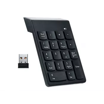 Gembird KPD-W-02 numbriklahvistik sülearvutile/arvutile Bluetooth must