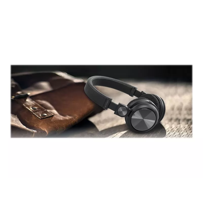 Muse M-276BT kõrvaklapid/kõrvaklappide komplekt Juhtmega ja juhtmeta peapael Kõned/Muusika Bluetooth must