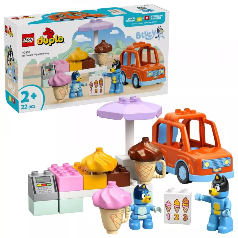 LEGO BLUEY 10458 Jäätise retk Blueyga