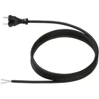 BACHMANN contour toitejuhe 3 m must 246.175 H07RN-F 2x1 pistikuga tüüp 24G lahtine 246.175 (246.175)