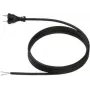 BACHMANN contour toitejuhe 3 m must 246.175 H07RN-F 2x1 pistikuga tüüp 24G lahtine 246.175 (246.175)