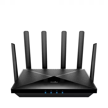 Cudy Uus 4G LTE Cat 6 WiFi ruuter, Qualcommi kiibistik, LTE modemruuter, kahe SIM-kaardiga 4G mobiilruuter, AC1200 kaheriba WiFi, 4 Gigabit porti, OpenVPN, W