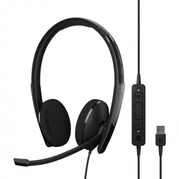 EPOS | SENNHEISER ADAPT 160T USB II peakraav juhtmega peapaelaga kontor/kõnekeskus USB Type-A must