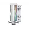 Õhkjahuti Montech NX400 ARGB 120 mm valge — 270 W TDP, FDB, 156×74×120 mm