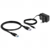 DeLOCK USB-jaotur 10 Gbps 4 A-tüüpi porti 1 kiirlaadimisport