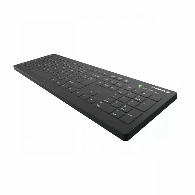 Contour Design Active Key Contour QuickClean Meditsiiniline klaviatuur IP68 täissuuruses juhtmevaba must DE C8112
