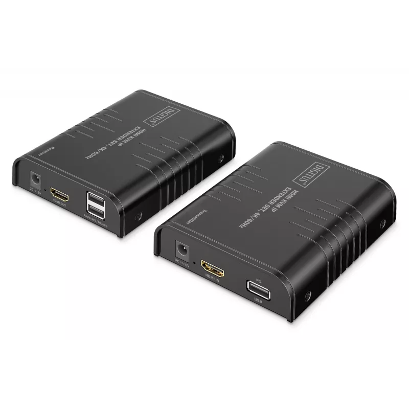 KVM laienduskomplekt DIGITUS DS-55355 HDMI üle IP 4K 60Hz