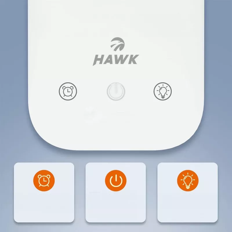 Lauavalgusti Hawk HW-LAMP01 valge LED reguleeritava heleduse ja reguleeritava haruga