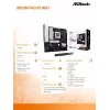 ASRock B850M Pro RS WiFi emaplaat — AMD B850, Socket AM5, microATX, DDR5, 4 DIMM, 256GB, Wi‑Fi 6E, 2.5Gb LAN, 3x M.2