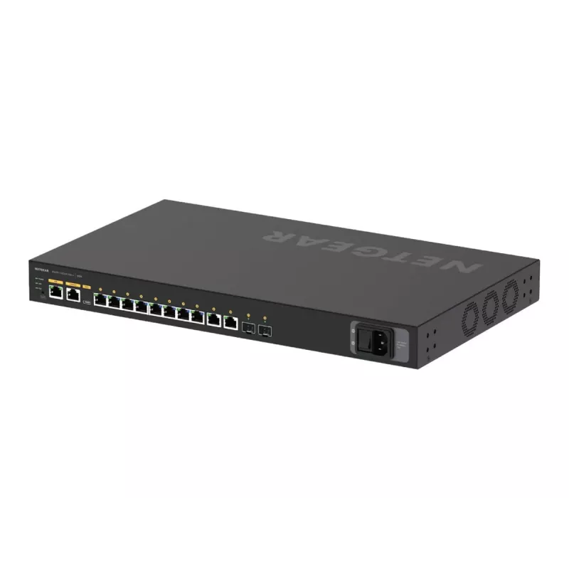 NETGEAR M4250-10G2XF-PoE++ Hallatav L2/L3 Gigabit Ethernet (10/100/1000) Toite üle Etherneti (PoE) 1U Must