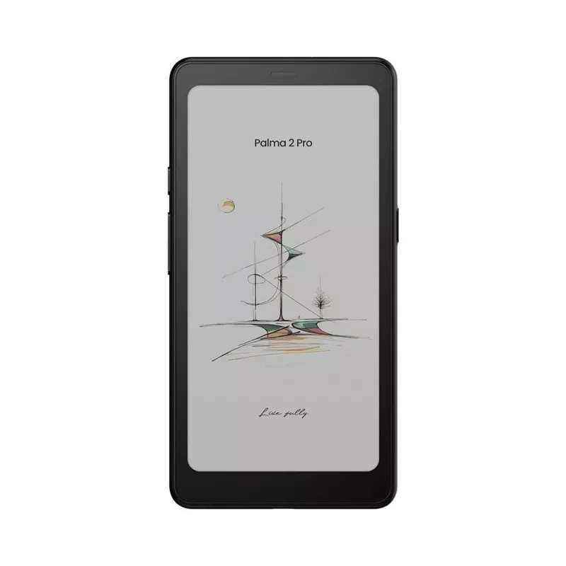 E-raamatulugeja Onyx BOOX Palma 2 Pro — 6,13 tolli 824×1648, 8 GB muutmälu, 128 GB, Android 15, sõrmejäljeskanner, Wi‑Fi, Bluetooth 5.1, SIM-pesa, 3950 mAh, must