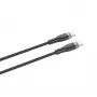 USB-C–USB-C kaabel FIXED FIXDB-CC2-BK — 2 m, 100 W, fikseeritud mitte-eemaldatav