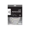 Võrgukaabel Gembird Cat6 RJ-45 - RJ-45 1 m, U/UTP, 24 AWG, hall