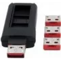 Kaablisoo muundur EXSYS EX-1112-R USB A 3.0 Punane