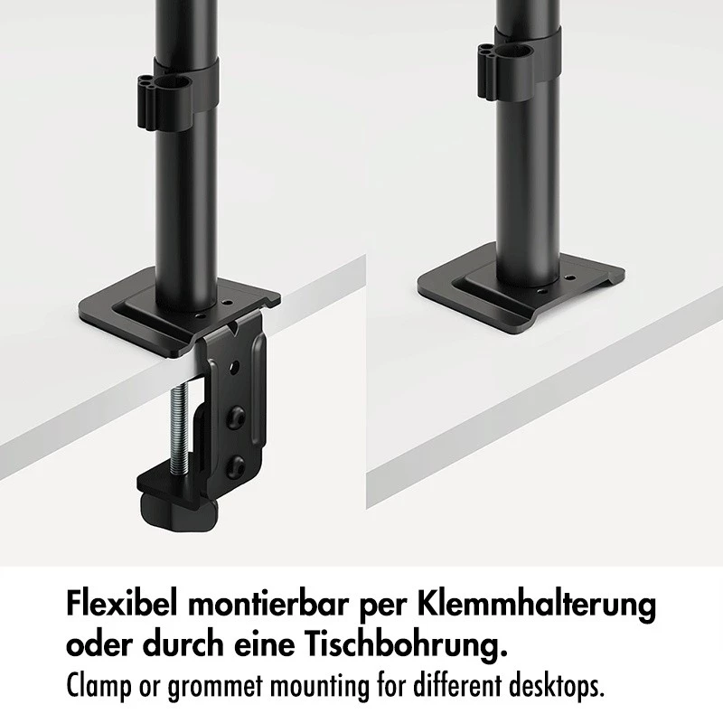 Monitorikinnitus 17-32, max 10 kg, teras