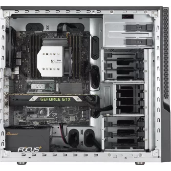 Arvutikorpus Supermicro SuperChassis GS5A-754K Midi Tower Must, Hall