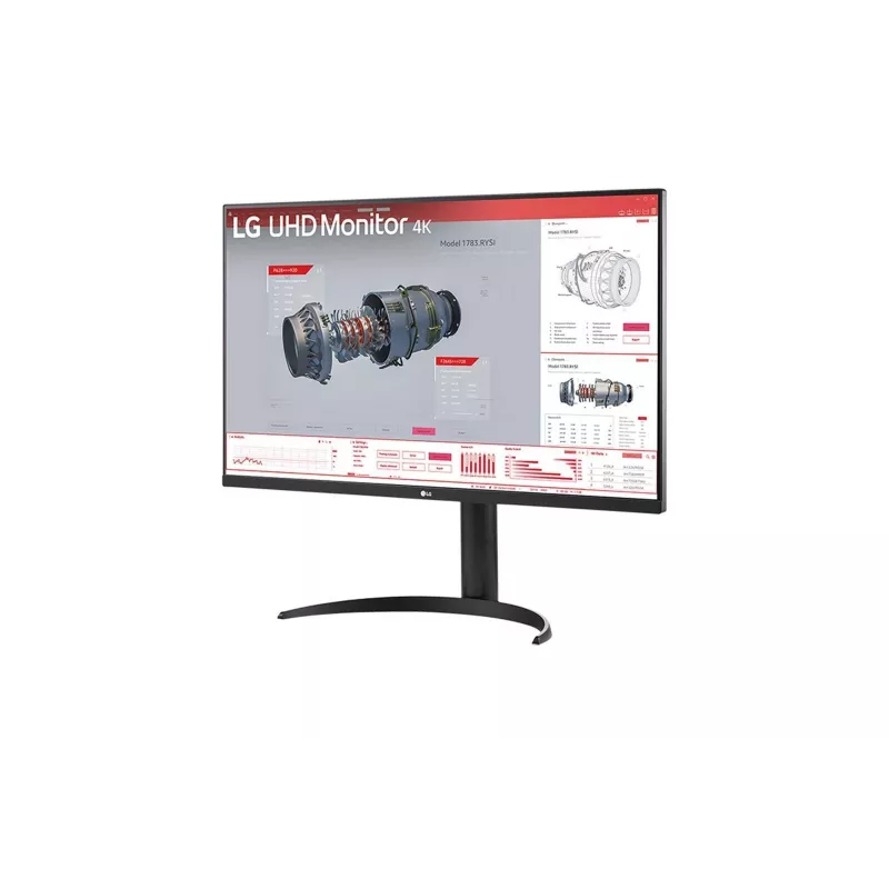 LG 32BR55UK-B | 31.5 tolli | VA | UHD | 16:9 | 60 Hz | 4 ms | 3840 x 2160 pikslit | 250 cd/m² | HDMI-portide arv 2