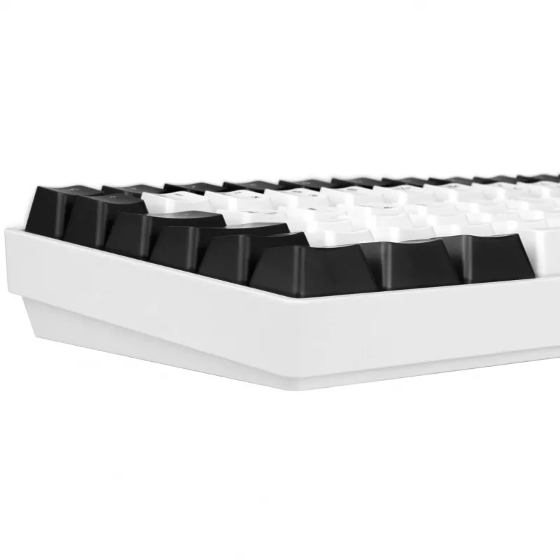 SKILLER SGK50 S3, Gaming-klaviatuur Valge, DE-paigutus, Gateron Brown