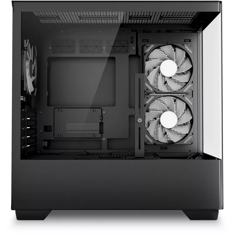 PC korpus Sharkoon Elite Shark CM100 Tower Micro-ATX, ilma toiteplokita, must