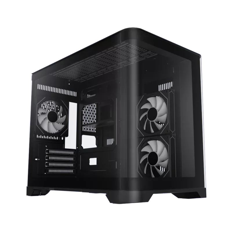 Gamemax korpus | HYPE-M BK | Must | Micro | Toiteplokk puudub