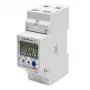 Qoltec 50882 Ühefaasiline elektrooniline energiatarbimise arvesti DIN-liistule | Wi-Fi | TUYA | 230V | LCD