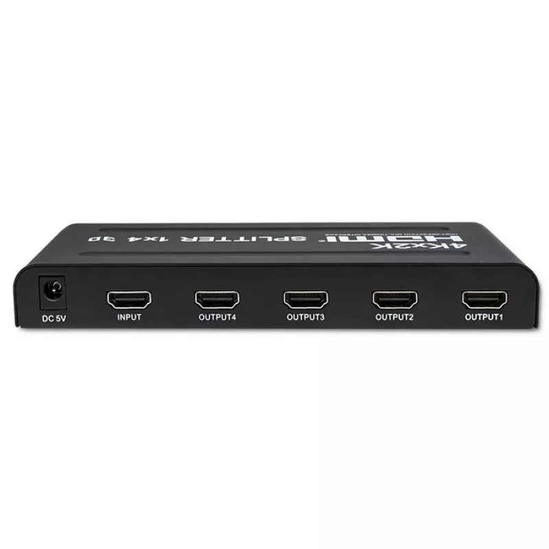 Qoltec 51798 aktiivne HDMI-jaotur 4 x HDMI 4K x 2K | 3.4Gb/s
