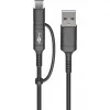 USB-kaabel Goobay 71892 Must
