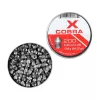Õhupüssikuulid UMAREX Pointed Ribbed Shot Cobra 6,35 mm, 1,56 g, hõbedane, 200 tk