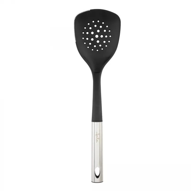 Söögiriistade komplekt JATA HACC4624 7 tk must roostevaba teras kuumakindel kuni 210 °C