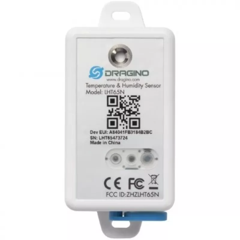DRAGINO LoRaWAN temperatuuri- ja niiskusandur LHT65S-EU868-E3 — LoRaWAN EU868 keskkonnaandur