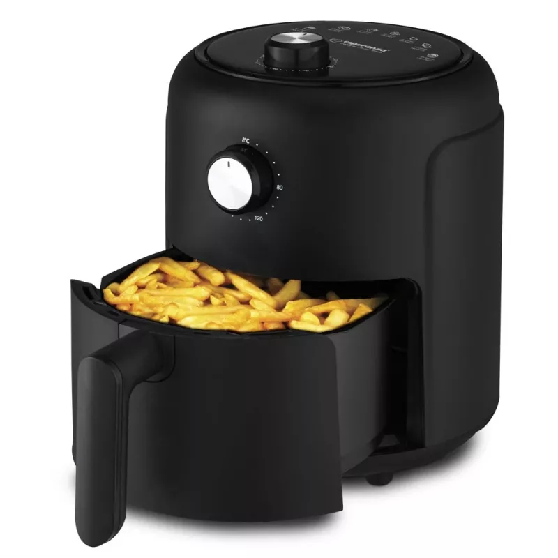 Kuumaõhufritüür ESPERANZA EKA001, 2,6 L, 1000 W, 7 programmi, must, kompaktne lauamudel