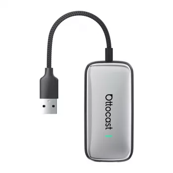 Juhtmevaba adapter Ottocast Play2Video CA515-T CarPlay ja Android Auto jaoks
