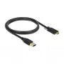USB-kaabel DeLOCK 83718 USB 3.2 Gen 2 1m USB A USB C must