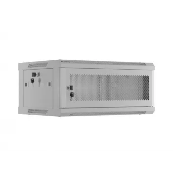 Rackkapp LANBERG WF01-6404-23S 19 tolli 4U hall perforeeritud ustega