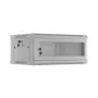 Rackkapp LANBERG WF01-6404-23S 19 tolli 4U hall perforeeritud ustega