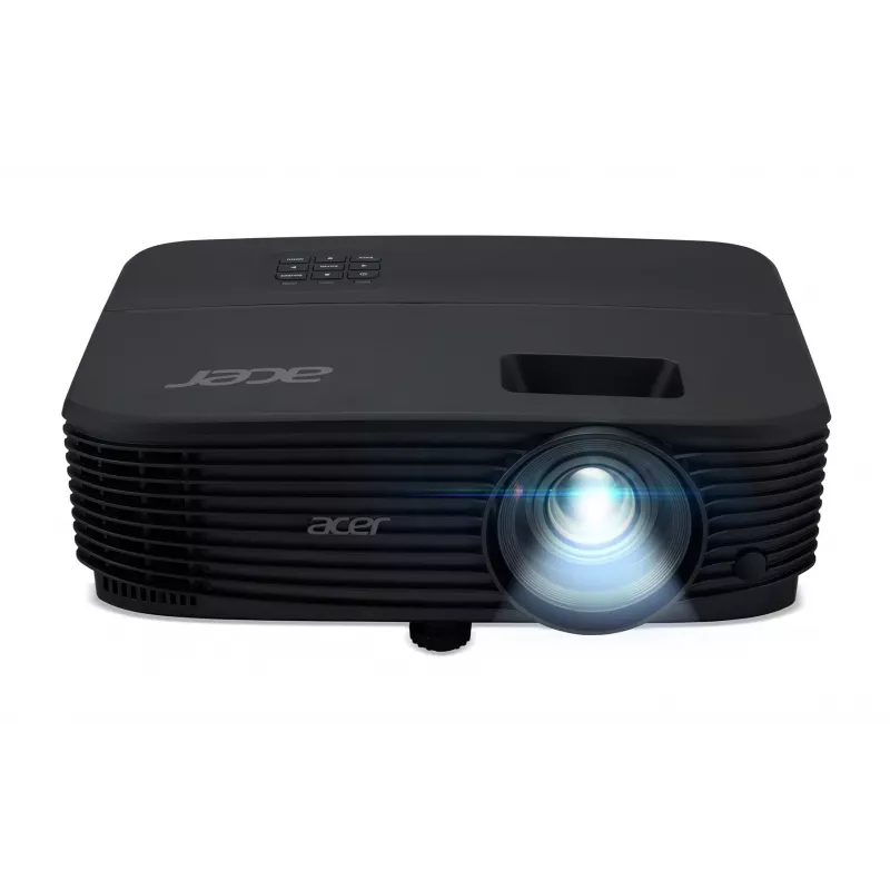 Standard throw projector Acer X1229HP — DLP, XGA (1024x768), 4800 ANSI luumenit, 210W lamp, must, 2,4 kg