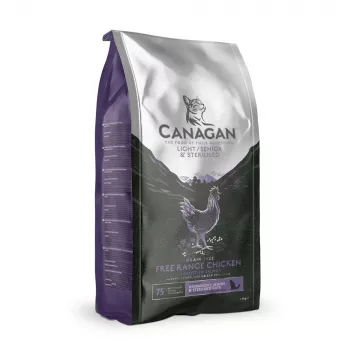 Canagan kuiv kassitoit Light/Senior 1,5kg