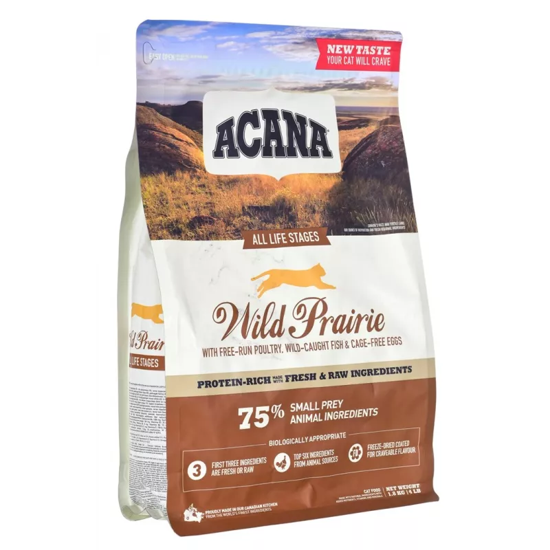 ACANA Wild Prairie Cat - kuiv kassitoit - 1,8kg