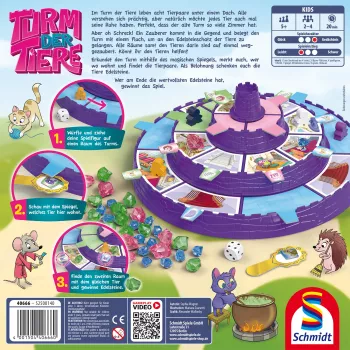 Schmidt Spiele Turm der Tiere, lauamäng