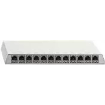 Patch-paneel Rutenbeck PP-ClassEA iso-12 Ap 12x RJ-45 Pure Valge