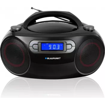 Boombox FM PLL CD/MP3/USB/AUX/Kell/Äratus