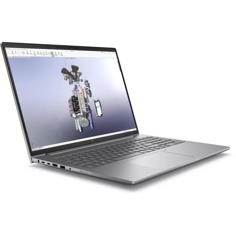 HP ZBook X G1i mobiilne tööjaam - Intel Core Ultra 7 255H / 2 GHz - Win 11 Pro - NVIDIA RTX PRO 500 Blackwell / Intel Arc 140T - 32 GB RAM - 1 TB SSD NVMe, TLC - 40,6 cm (16 tolli)