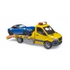 Pukseerauto BRUDER 02675 kollane ABS alates 4. eluaastast